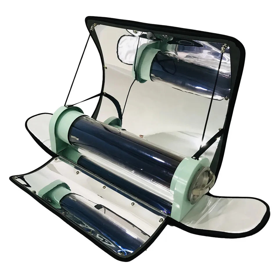 Solar Cooker Grill Stand Tube  Use Of Sunlight For Outdoor Charcoal Barbecues Portable Solar Cooker Camping Emergency Tool