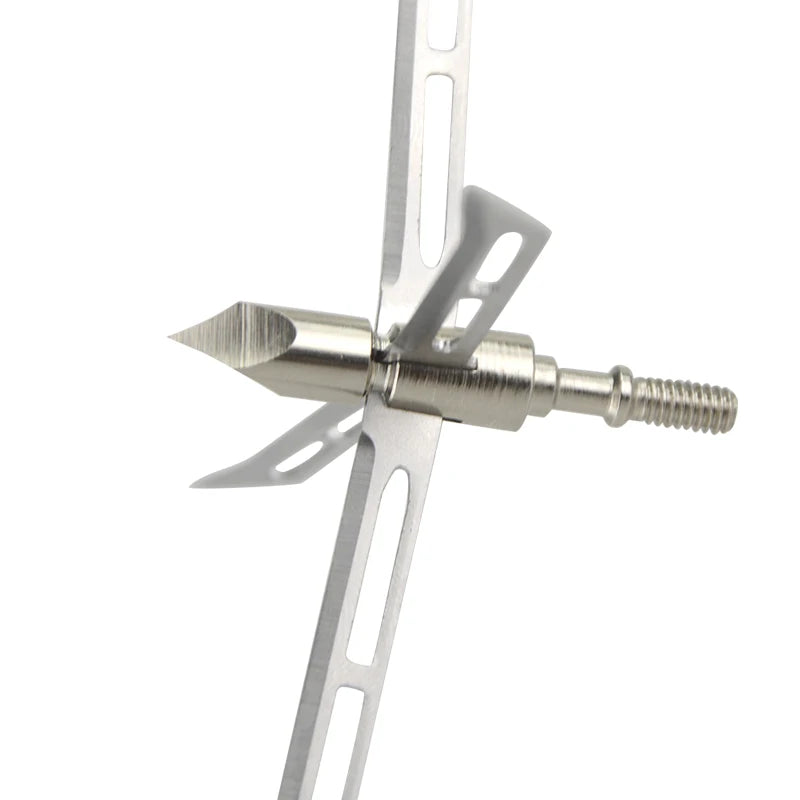 6/12pcs Archery Hunting Tips Arrowheads 128gr 4 Blade Broadheads Arrow Points Large Cut Bow Arrow Shooting Archery Accessories