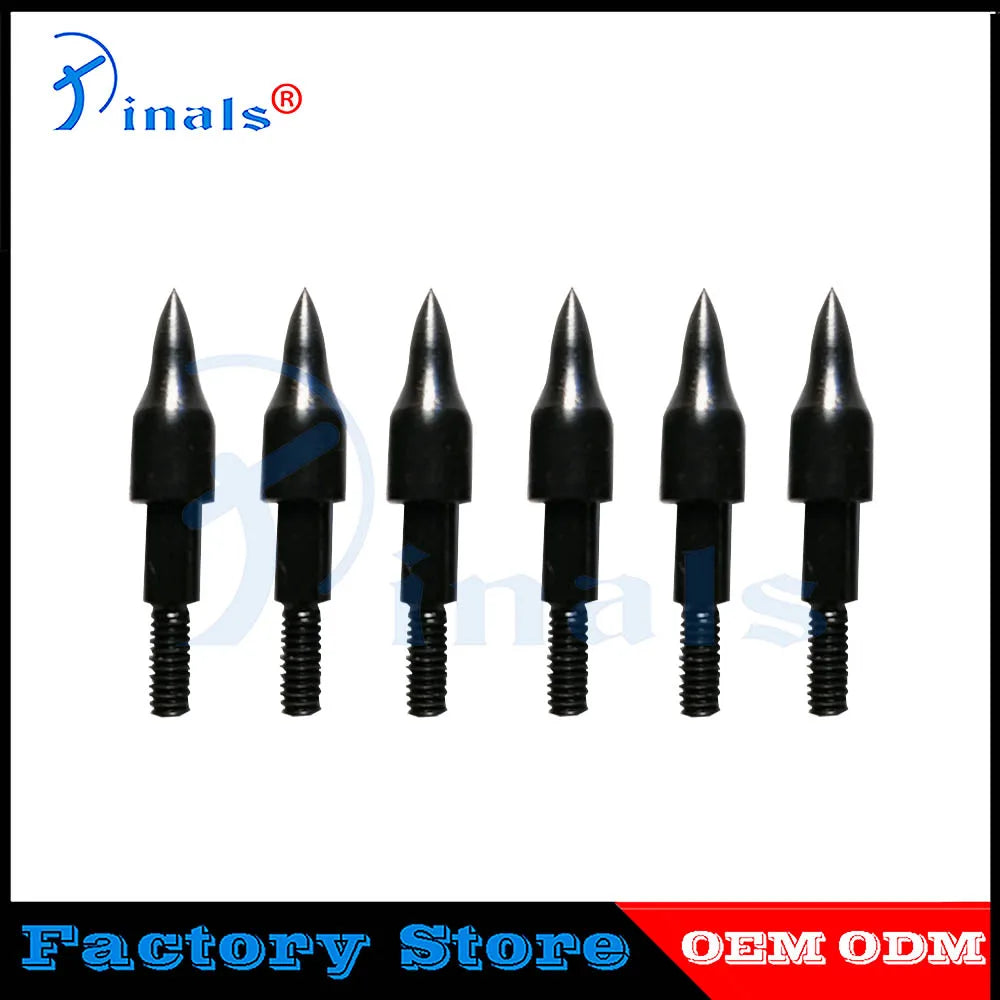 Carbon Arrow Tips Field Points Arrow Head 100 grain for ID 6.2mm OD 7.6mm Shafts Bow Archery Hunting Accessories