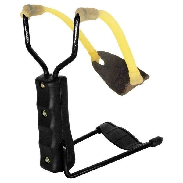 Hunting Slingshot High Quality Stainless Steel Catapult with Flat Rubber Band Outdoor Shooting Game Sling Shot Bow Arrow Tools