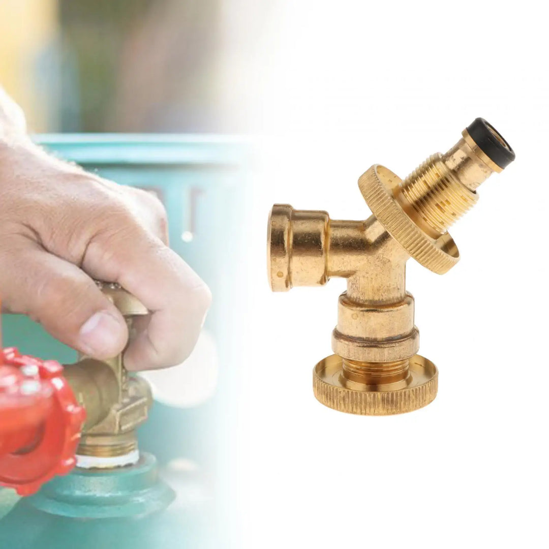 Propane Splitter Adapter Propane Hose Adapter for Home Camper Tabletop Grill