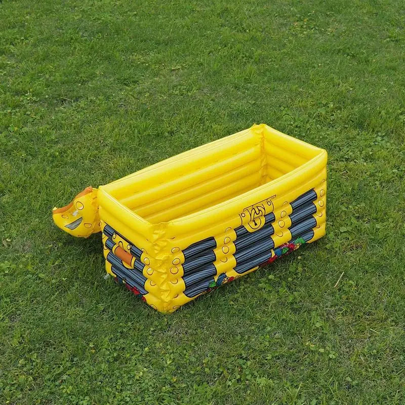 Floating Ice Bucket Party Decorations Drink Cooler Ice Serving Bucket Large Capacity Treasure Box Design Inflatable Ice Bucket