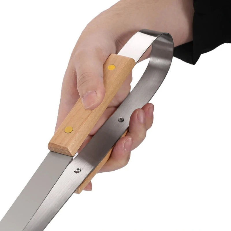 BBQ Tool Set Grilling Tool Spatulas, Fork, Tongs Grills Utensils with Wooden Handle NonSlip Grilling Accessories Drop Shipping