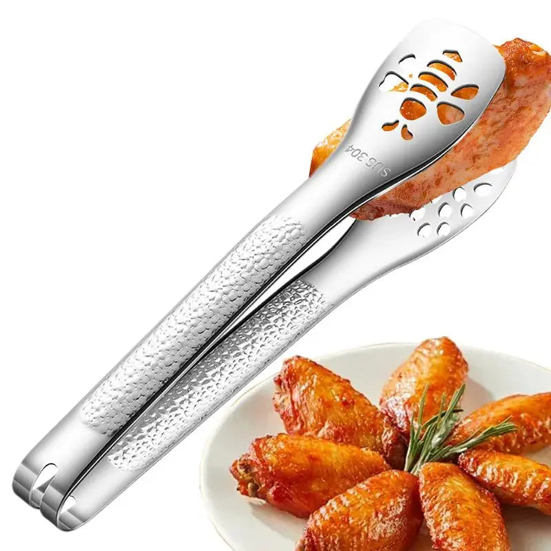 Stainless Steel Tongs Food Tongs Meat Salad Bread Clip Barbecue Grill Buffet Clamp Cooking Tools Kitchen Utensils  Accessories