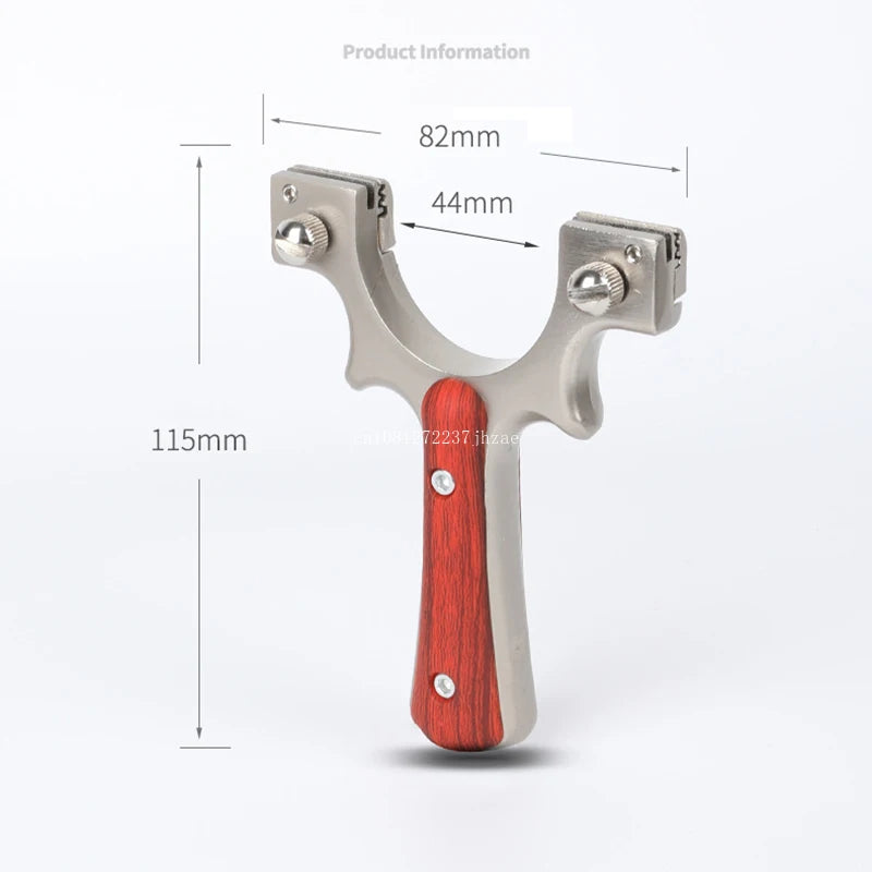 Alloy Slingshot with Rubber Band Sling shot slingsshot for hunting kit High Power Card Slingshots Games For Fishing