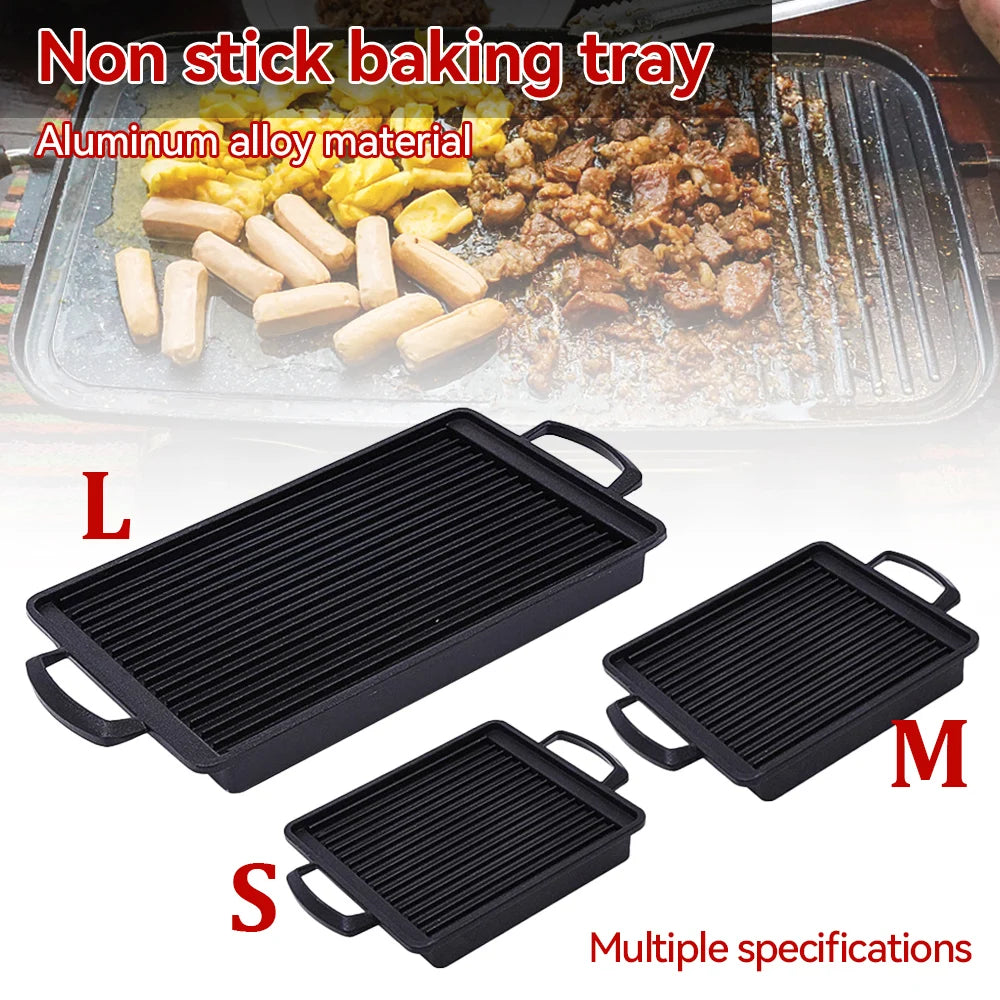 Portable BBQ Grill Korean Japanese Carbon Furnace Barbecue Stove Charcoal Cooking Oven Tool Indoor Outdoor Reusable Grill Box