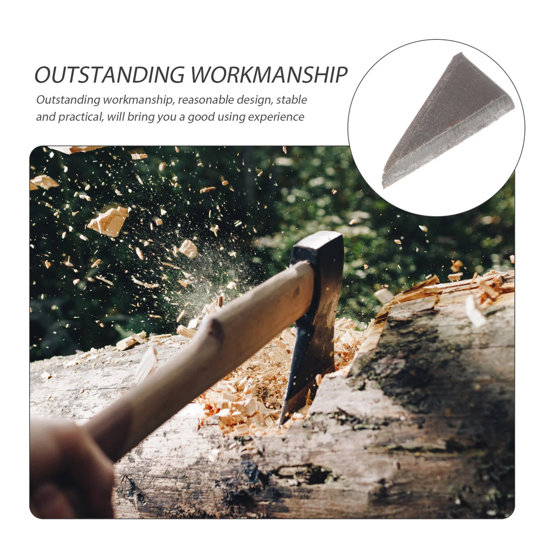 9pcs Premium Iron Axe Wedge Replacement Wooden Axe Handle Wedge for Easy Installation and Secure Grip