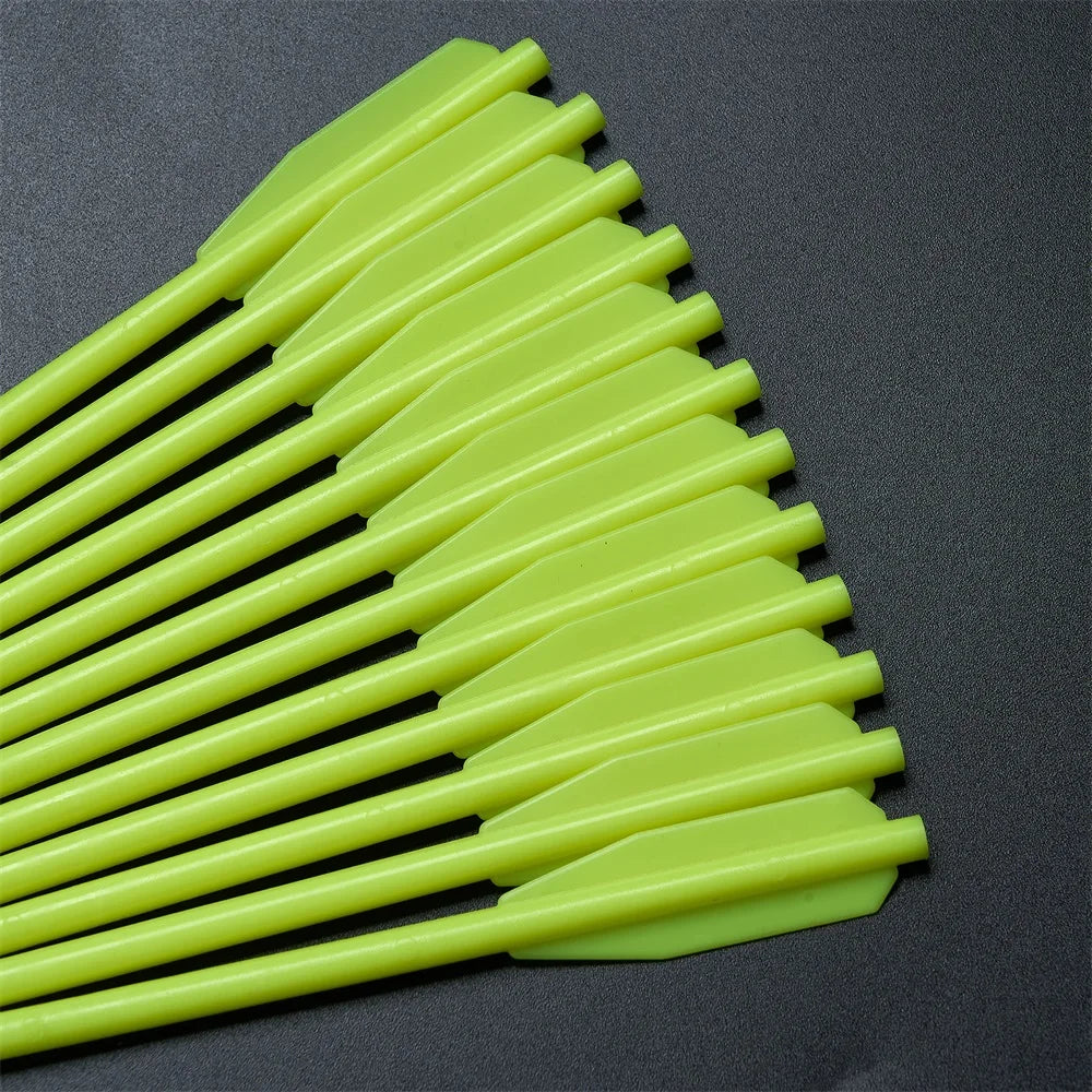 6.25" Short Arrows 5.8mm Plastic Shaft Archery Arrow Metal Tips Outdoor Shooting Training Practice or Hunting Darts Accessories