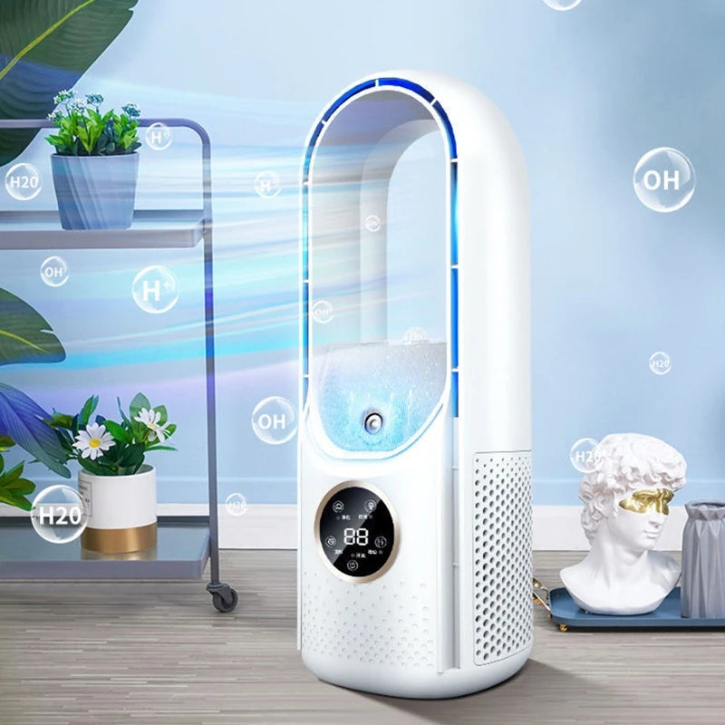 Rechargeable Portable Air Conditioners Mini Air Conditioner with 6-Speed Evaporative Air Cooler for Room Tent