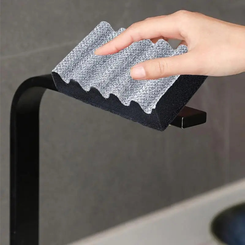 Grilling Cleaning Brush Pan Cleaning Brush Scouring Pad Outdoor Grill Accessories BBQ Cleaning Brush Household Kitchen Utensils