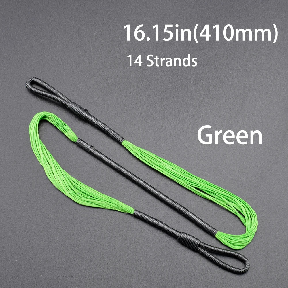 Crossbow String Archery Bow Replacement String HMPE 1600D Bowstring Material for Adder EK R9 and Others Crossbow Red/Green