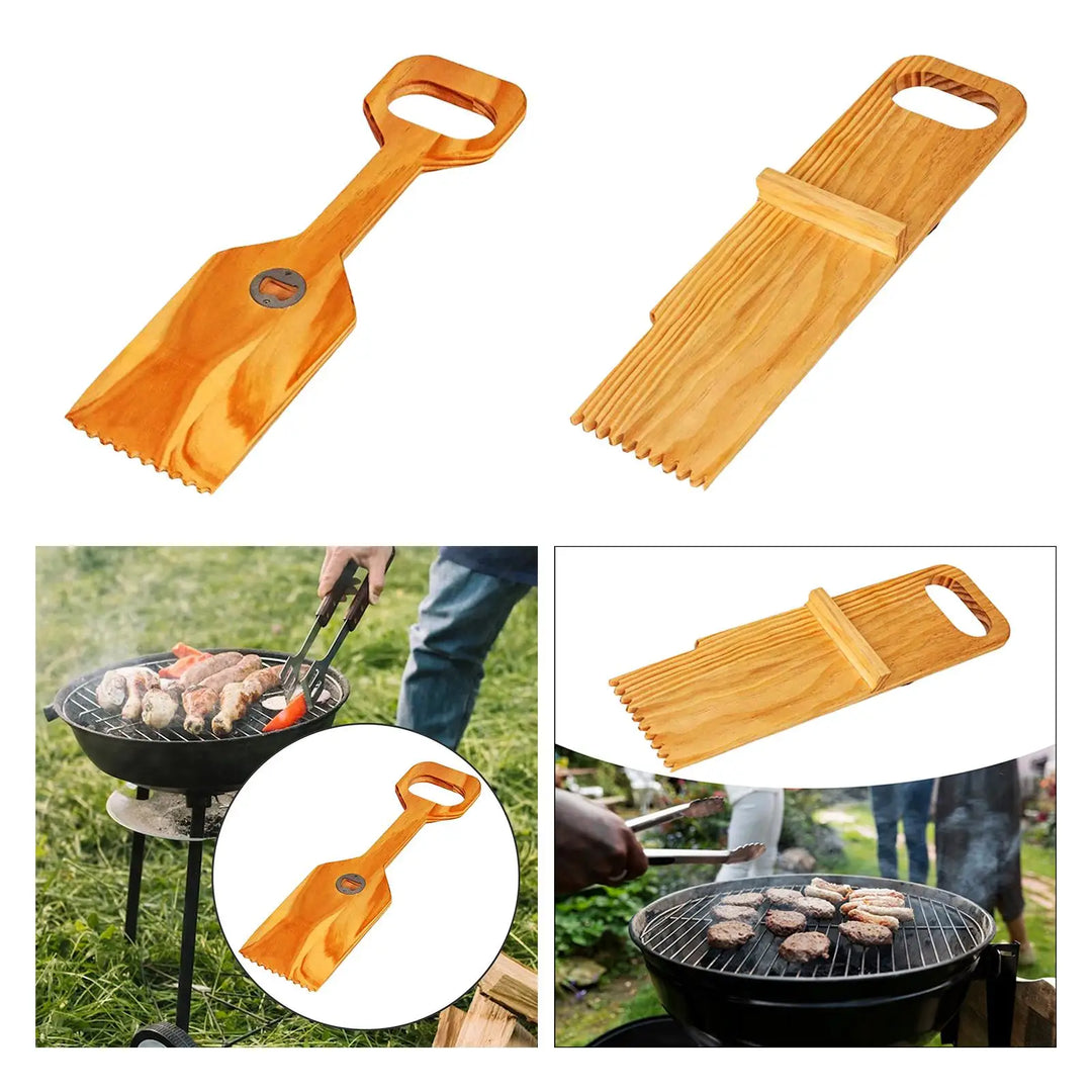Cooking Spatula Flat Kitchen Serving Tools Durable Heat Resistant Barbecue Turners Grill Utensils for Frying Turning Flipping