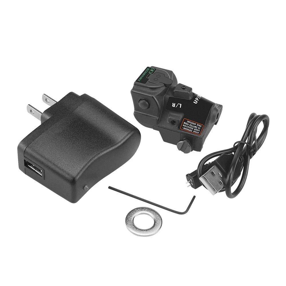Rechargeable Glock 17 18c 19 21 Taurus G2C G3C CZ 75 Green Laser Sight Fit For Pistol With Picatinny Rail  Aiming Lazer Pointer