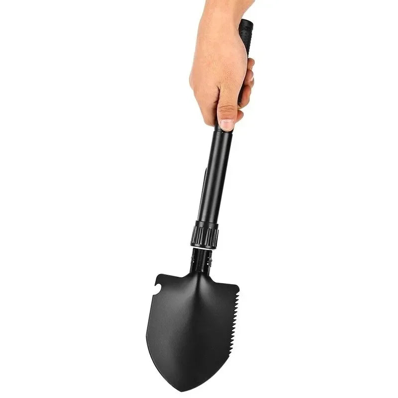 New Multi-functional Small Size Engineering Shovel Folding Self-defense Military Shovel Outdoor Camping Equipment Tool Survival