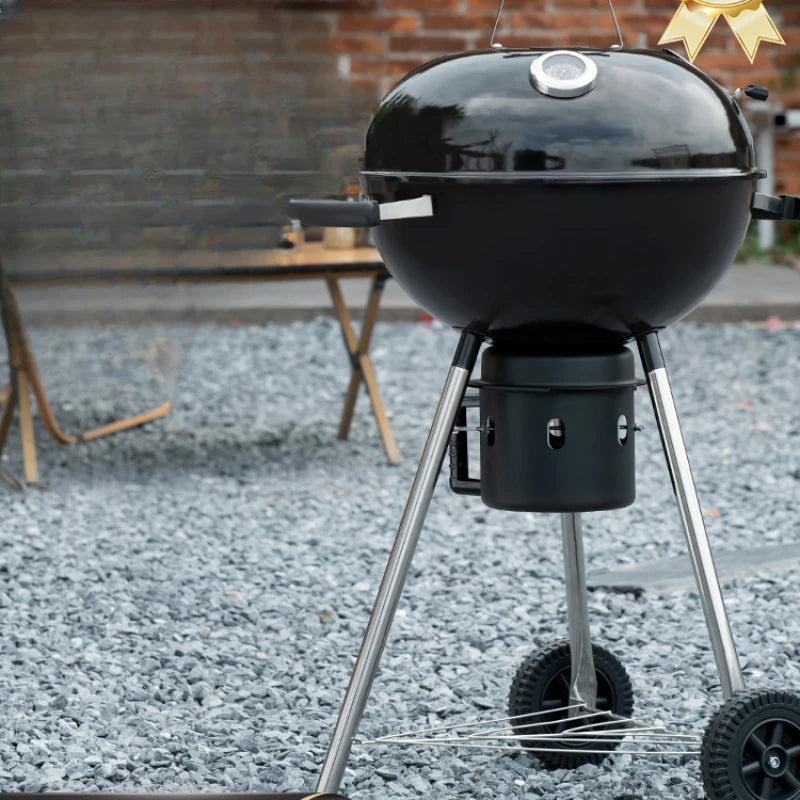 Barbecue grill home apple stove outdoor barbecue grill villa patio stove American BBQ