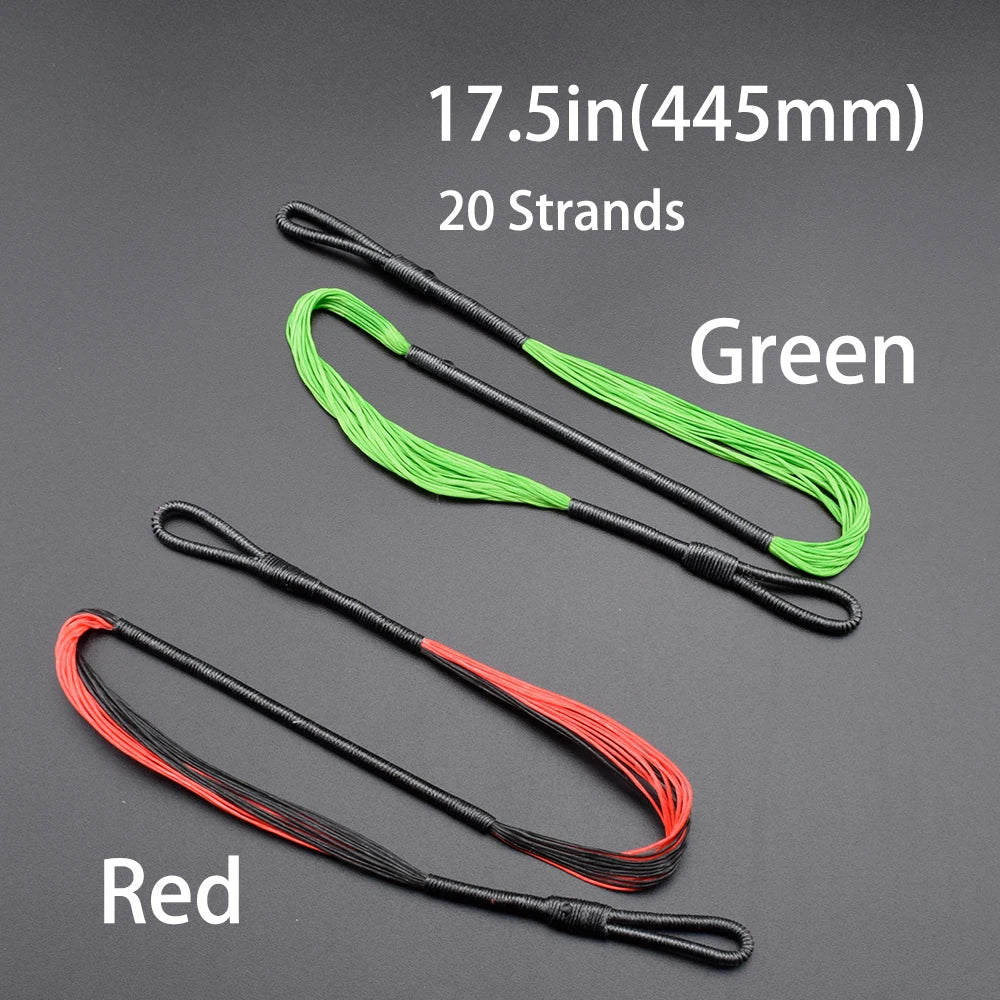 Crossbow String Archery Bow Replacement String HMPE 1600D Bowstring Material for Adder EK R9 and Others Crossbow Red/Green