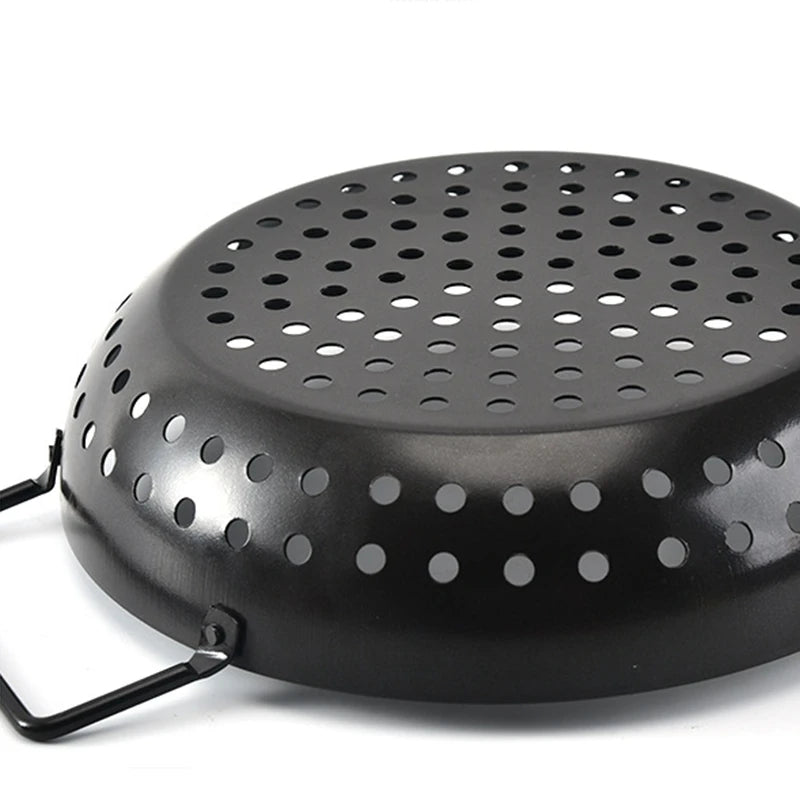 Portable Non-Stick Stainless Steel Barbecue Grill Charcoal Grill Plates Trays Home Park Picnic Outdoor Camping Stove Equipment