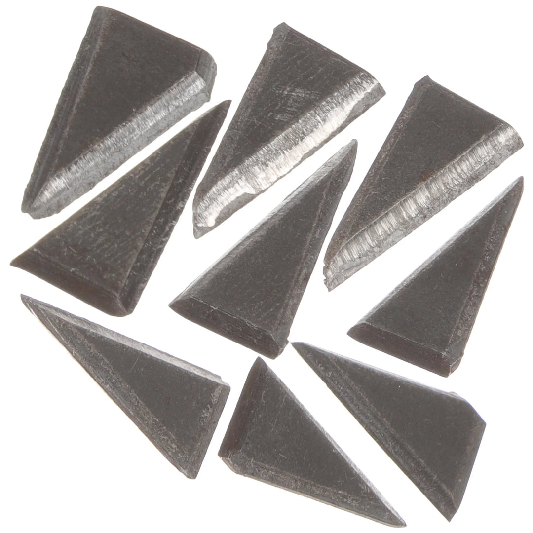 9pcs Premium Iron Axe Wedge Replacement Wooden Axe Handle Wedge for Easy Installation and Secure Grip