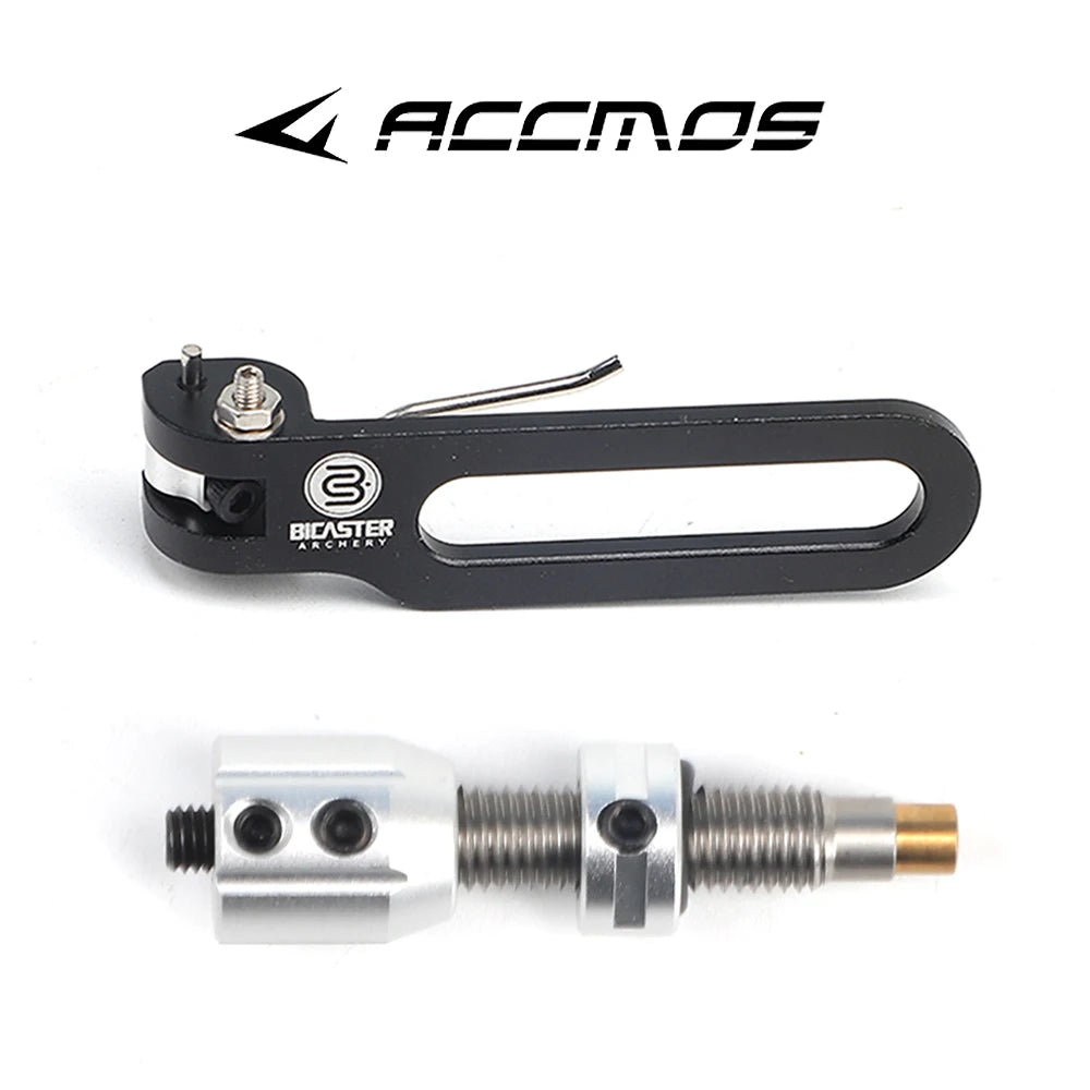 Bicaster Archery Arrow Rest + Cushion Plunger Copper Core LH/RH for Recurve Bows Hunting Shooting Accessories