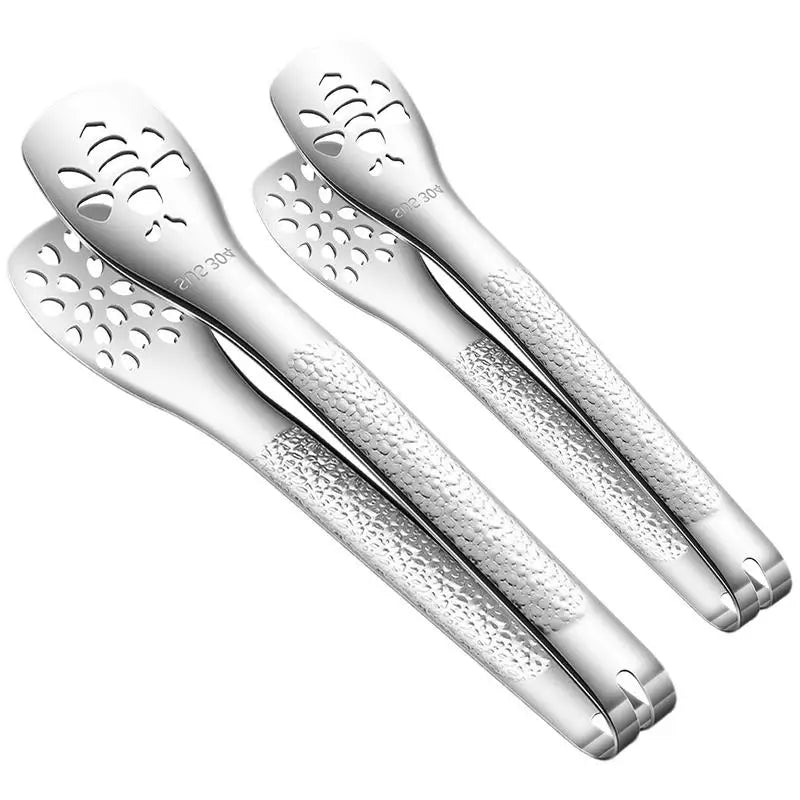 Stainless Steel Tongs Food Tongs Meat Salad Bread Clip Barbecue Grill Buffet Clamp Cooking Tools Kitchen Utensils  Accessories