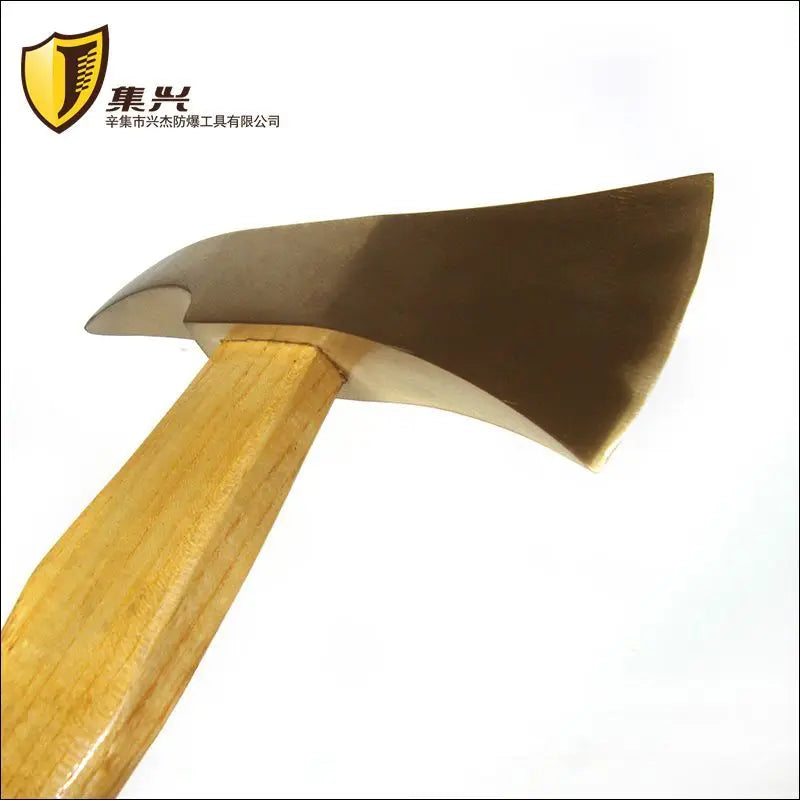 Explosion proof wooden handle fire axe Explosion proof axe 1kg/1.5kg/2kg suitable for flammable and explosive occasions