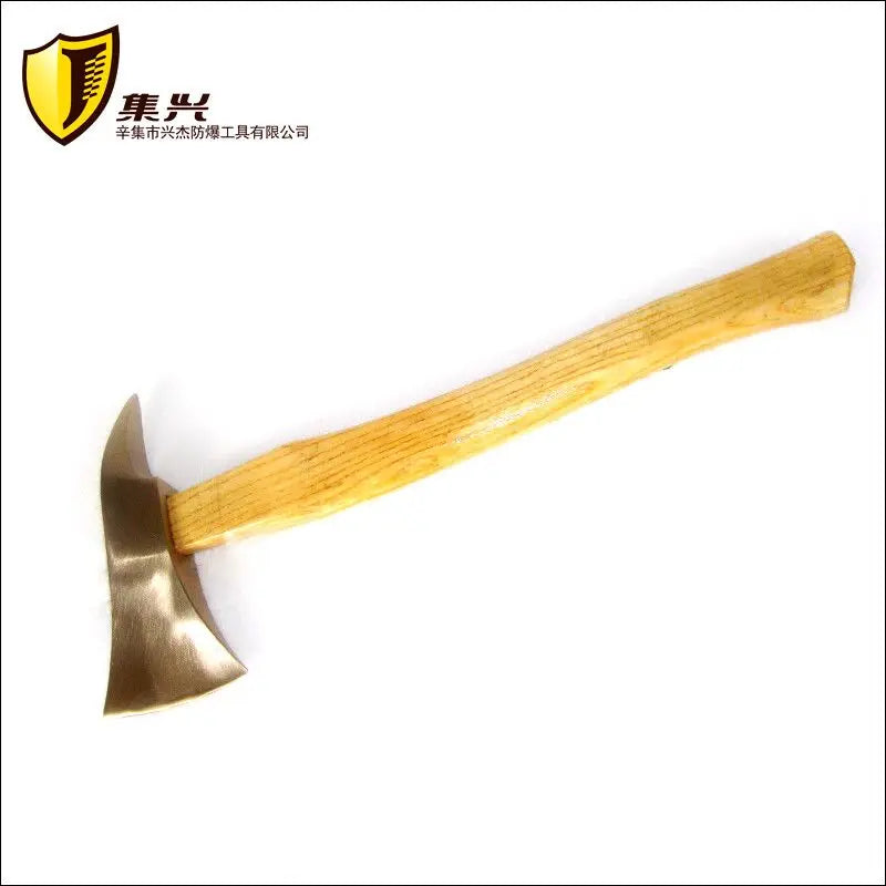 Explosion proof wooden handle fire axe Explosion proof axe 1kg/1.5kg/2kg suitable for flammable and explosive occasions