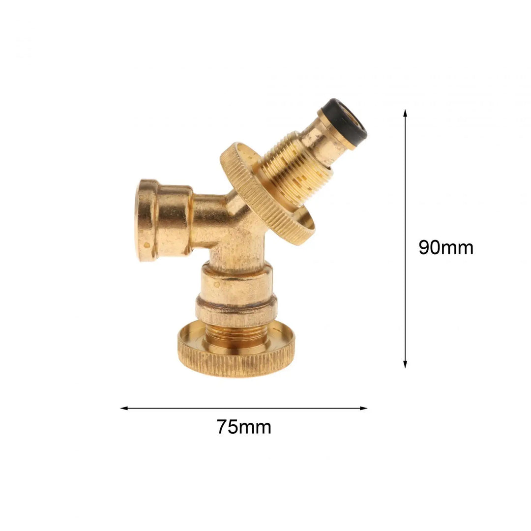 Propane Splitter Adapter Propane Hose Adapter for Home Camper Tabletop Grill