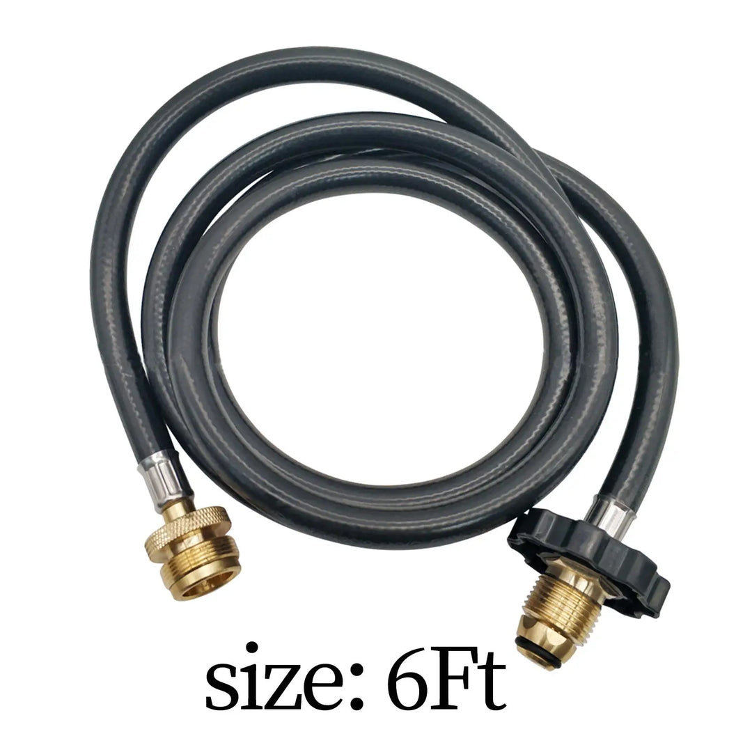 Propane Hose with Adapter 1lb to 20lb Converter for Portable Heater Grills