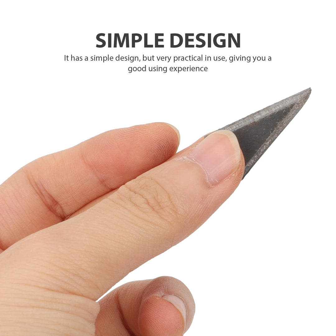 9pcs Premium Iron Axe Wedge Replacement Wooden Axe Handle Wedge for Easy Installation and Secure Grip