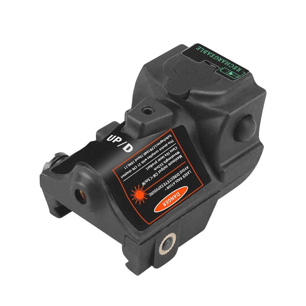 Rechargeable Glock 17 18c 19 21 Taurus G2C G3C CZ 75 Green Laser Sight Fit For Pistol With Picatinny Rail  Aiming Lazer Pointer