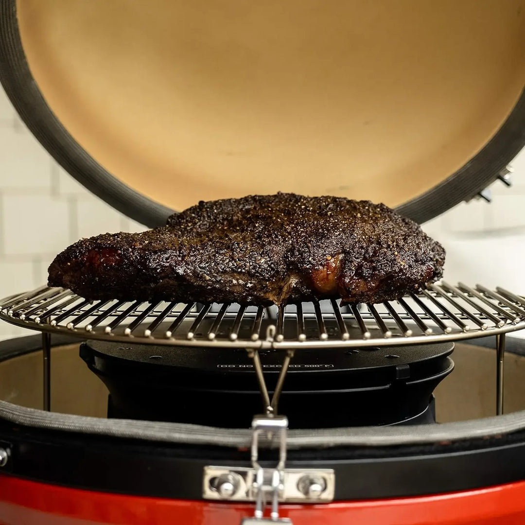 Kamado Joe KJ-Hyper SloRoller Hyperbolic Smoke Chamber Grill Accessory, Classic Black