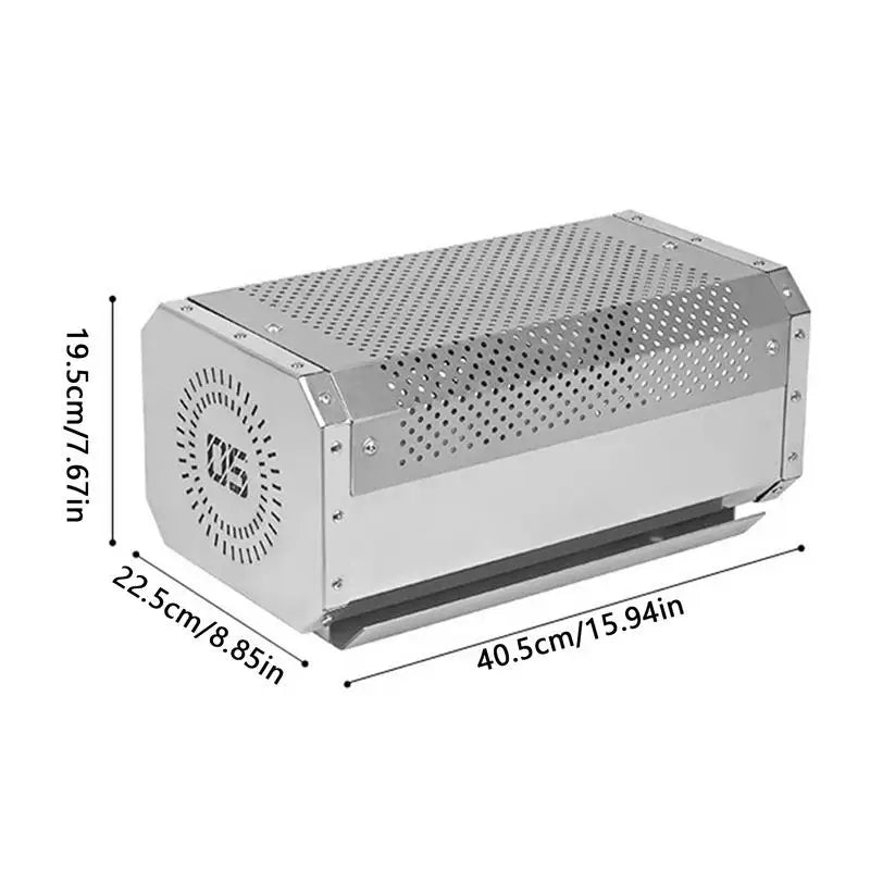 Wood Burning Stove Barbecue Wood Burning Baking Stoves Camp Kitchen Equipment Efficient Heating Stove For Camping Outdoor