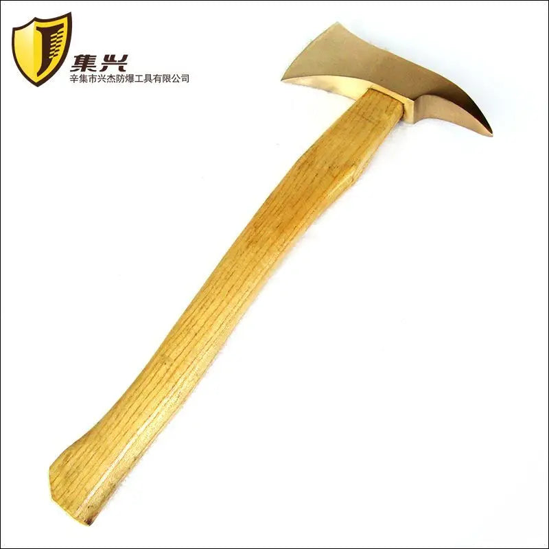 Explosion proof wooden handle fire axe Explosion proof axe 1kg/1.5kg/2kg suitable for flammable and explosive occasions