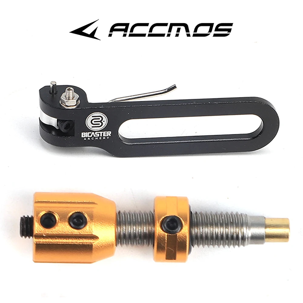 Bicaster Archery Arrow Rest + Cushion Plunger Copper Core LH/RH for Recurve Bows Hunting Shooting Accessories